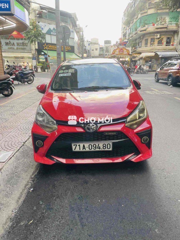 Toyota Wigo 2020 1.2 số sàn màu đỏ nguyên zin