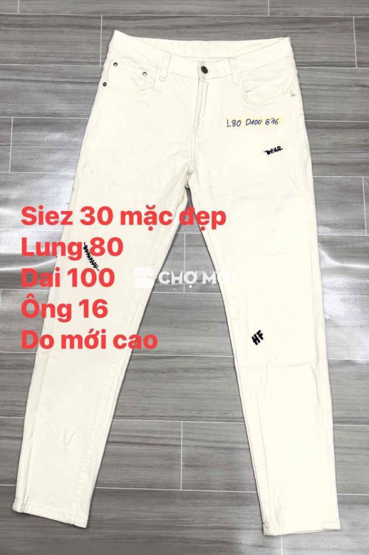 Quần Jean DREAMLAND2 ống đứng size 30