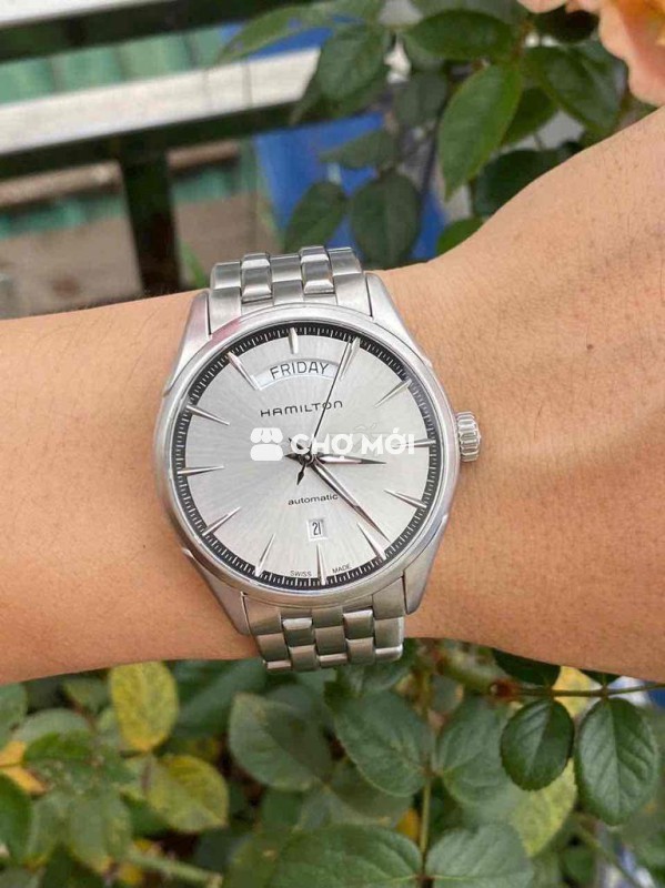Đồng hồ Hamilton Thép Nam màu Bạc