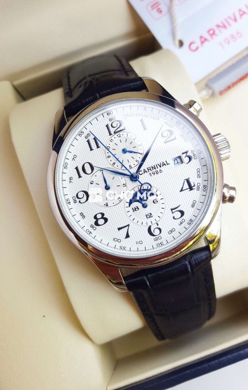 Đồng Hồ Carnival Sun Moon Máy Cơ Chính Hãng ♧
