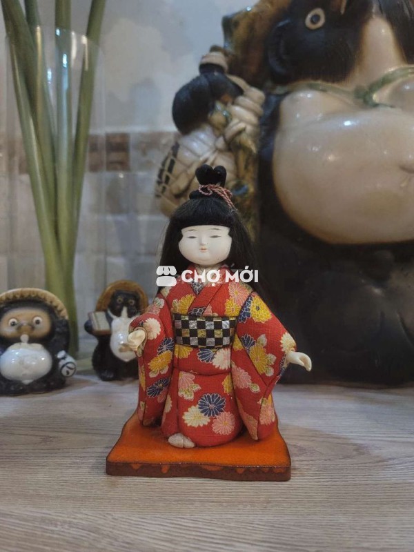 Búp bê Nhật Bản vải gốm cao cấp