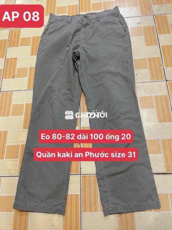 Quần kaki An Phước size 31