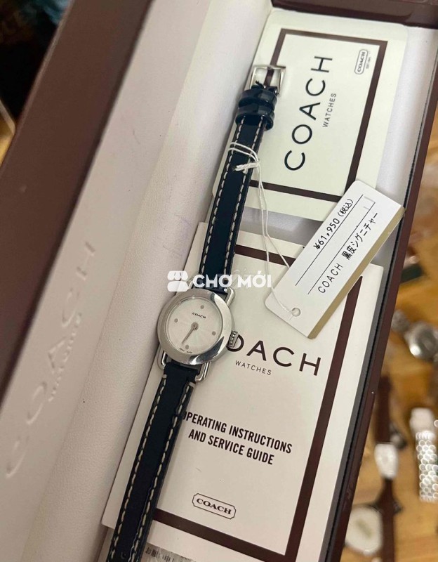 Đồng Hồ Coach Nữ Thuỵ sĩ mới full box.