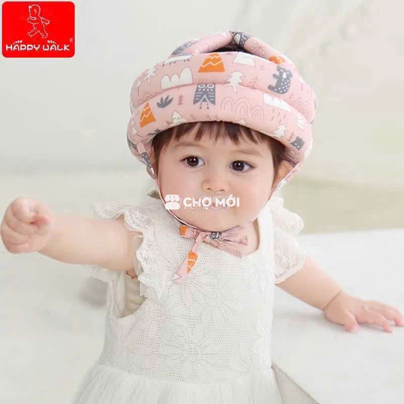 ⛑ NÓN BẢO VỆ ĐẦU CHO BÉ TẬP BÒ TẬP ĐI