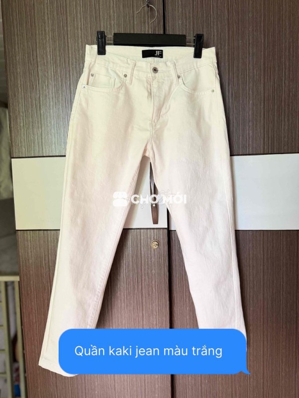 Rọn tủ bán lại quần jean trắng size 30-32
