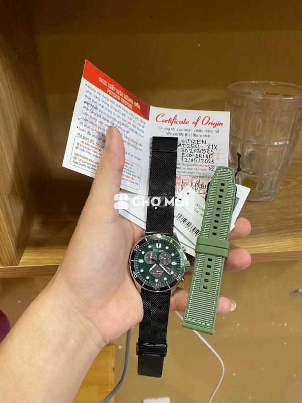 Citizen eco drive hãng bảo hành 2 năm