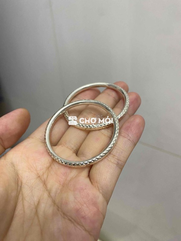 pass 2 vòng bạc ta nguyên chất ni38 bản 4li