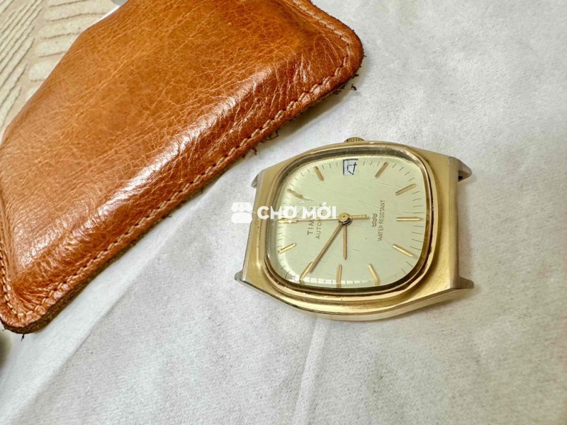 Timex automatic niềng Bọc vàng Vintage