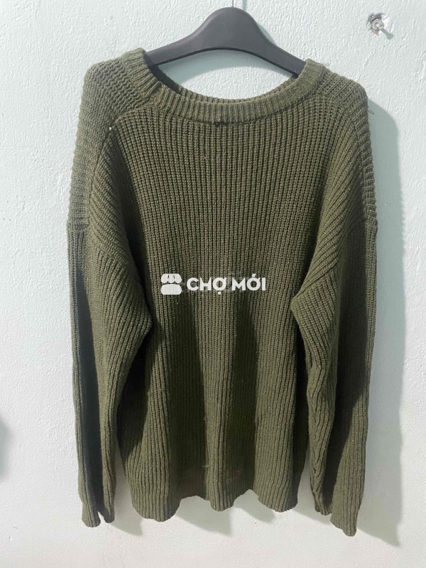Sweater len tay dài cổ tròn hàn quốc
