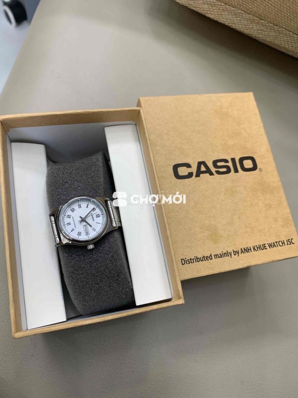 Đồng hồ chính hãng Casio mặt kính 30.2mm