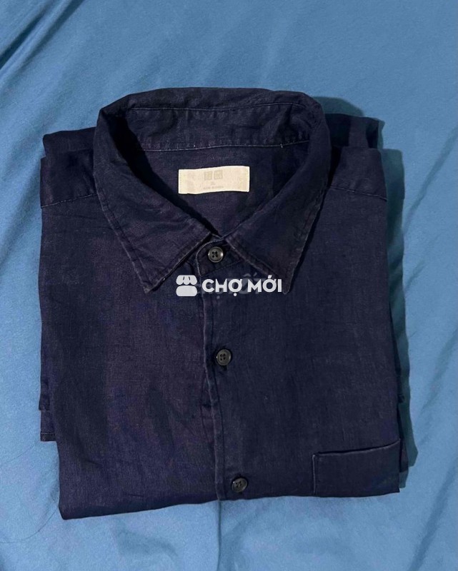 Sơ mi Uni linen sale