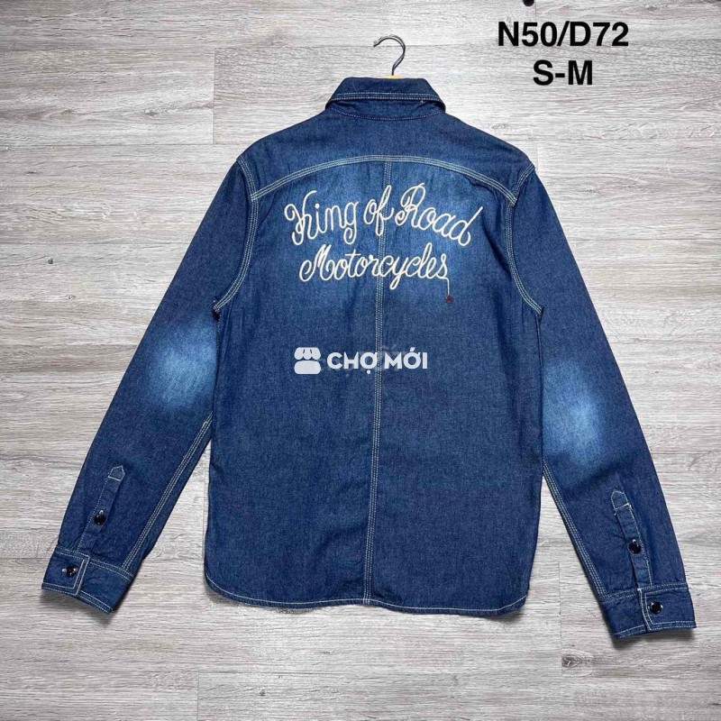 Sơ Mi Jeans mềm Japan