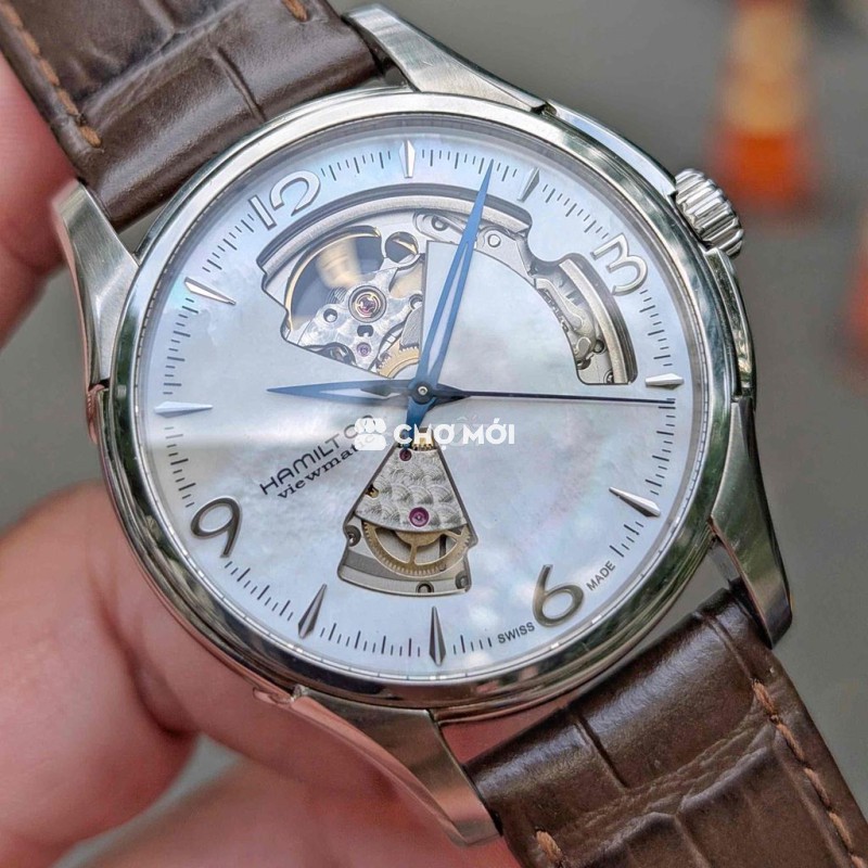 Hamilton Jazzmaster MOP   Open Heart Automatic