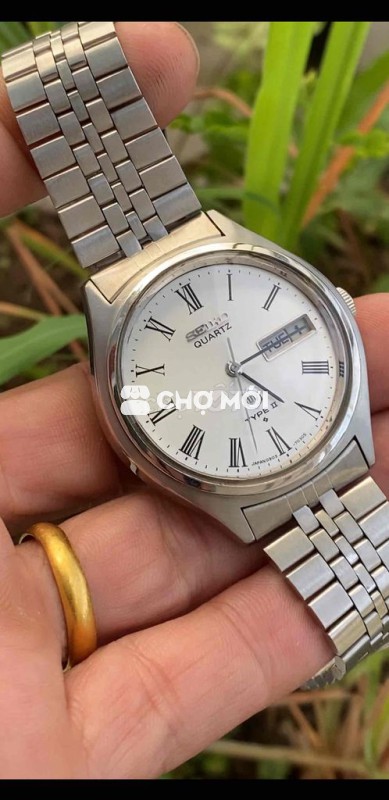 đồng hồ #ê-cô vintage quartz type 0903