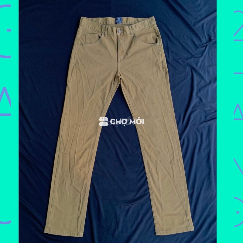 💢Quần Jean THÁI - size 31 - eo 82 - màu bò nhạt