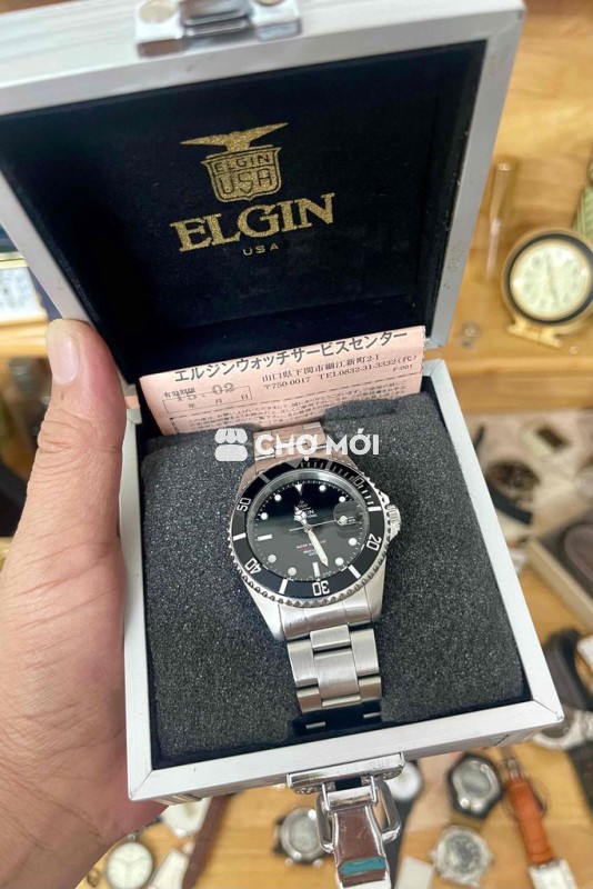 Đồng Hồ Elgin automatic size 40 full hộp
