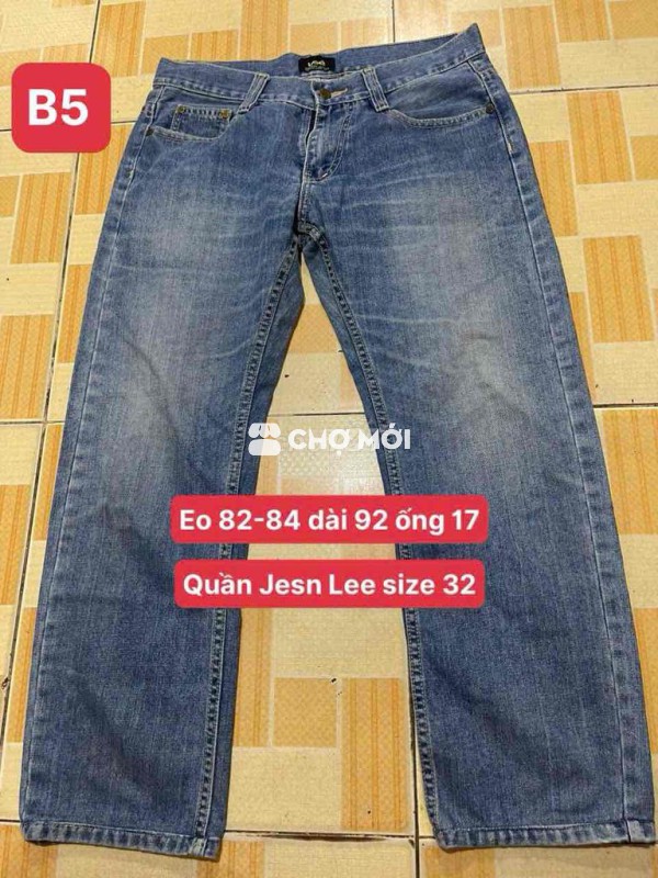 6 quần Jean size nhu hình