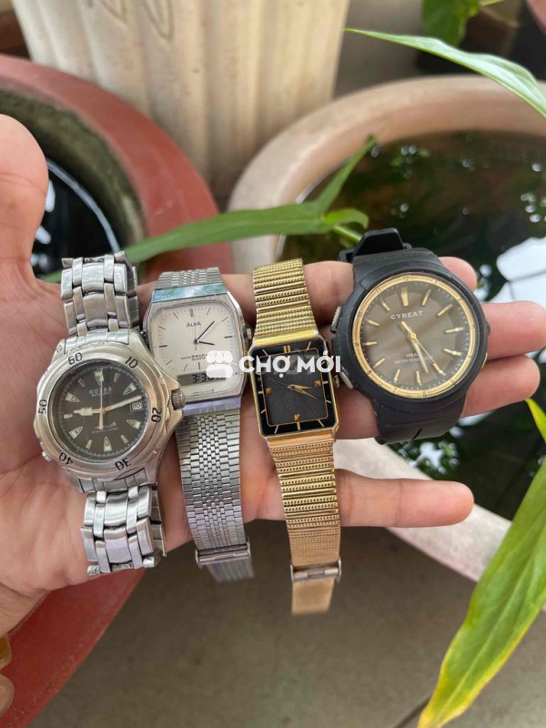 combo đồng hồ seiko, casio