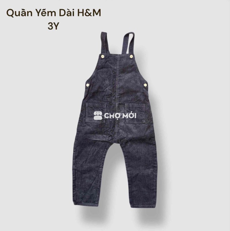 Quần Yếm Jean Dài H&M
