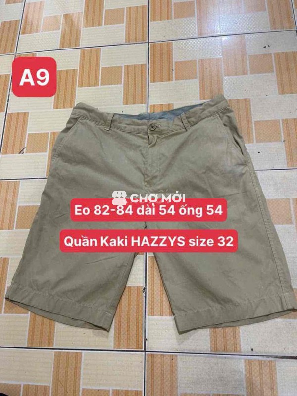 2 quần kaki HAZZYS size 32. ( 120k 1c ) mới 98 %