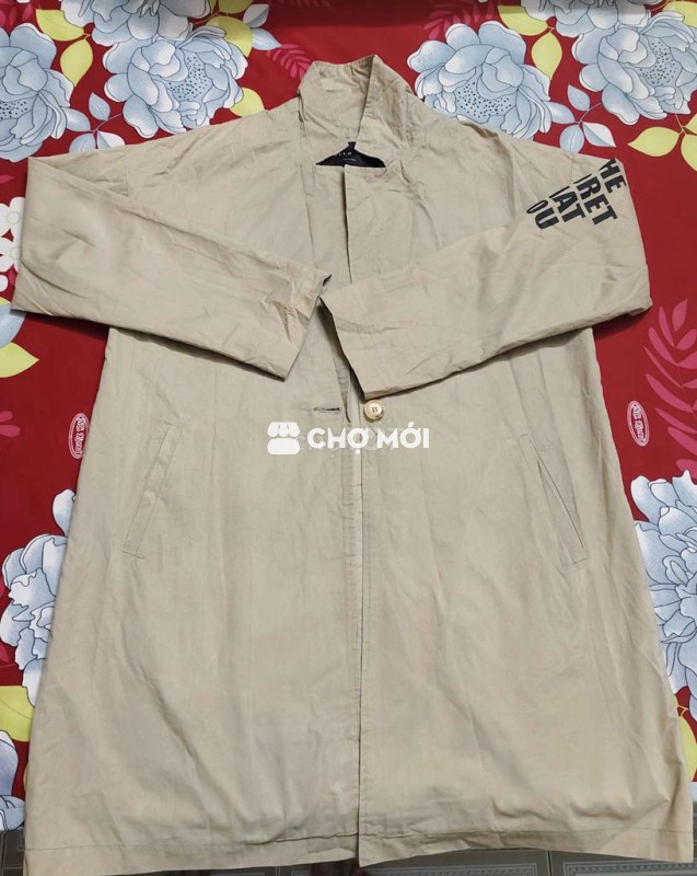 Áo măng tô nam Hàn Quốc size 60-65kg