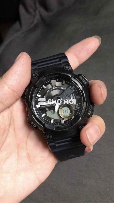 casio size 45 Này e không biết chỉnh giờ