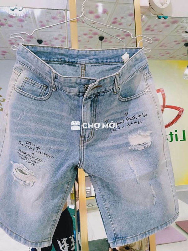 Quần short bò size 31,32 mặc vừa
