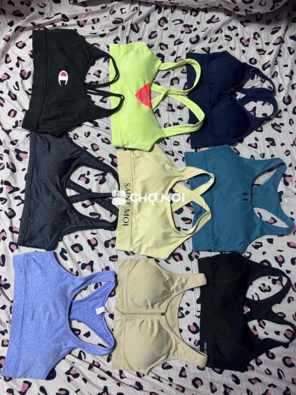 Bán tặng combo Bra tập 130k/9 cái size L