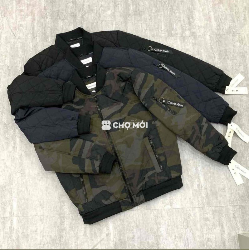 Ao Khoac Bomber gió bông