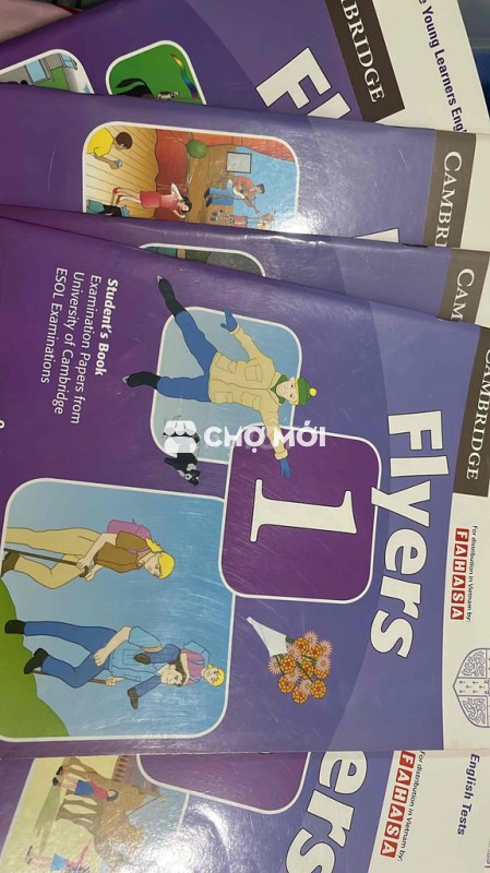 PASS bộ sách FLYERS 1-7 (7 cuốn) cho bé Tiểu Học