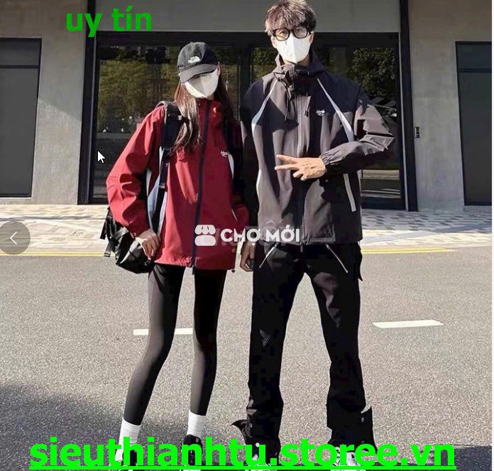 ÁO KHOÁC GIÓ 2 LỚP CHỐNG NƯỚC NAM  NỮ-CHIPXINXK