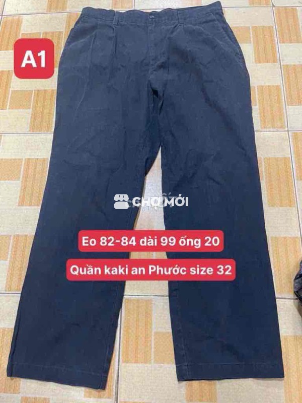 Quần kaki an Phước size 32