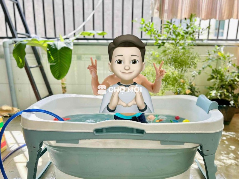 Thanh lý bồn tắm gấp gọn cho bé