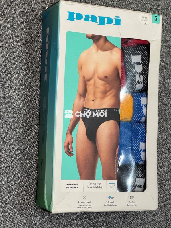 Quần lót nam Papi vải thun lạnh size M