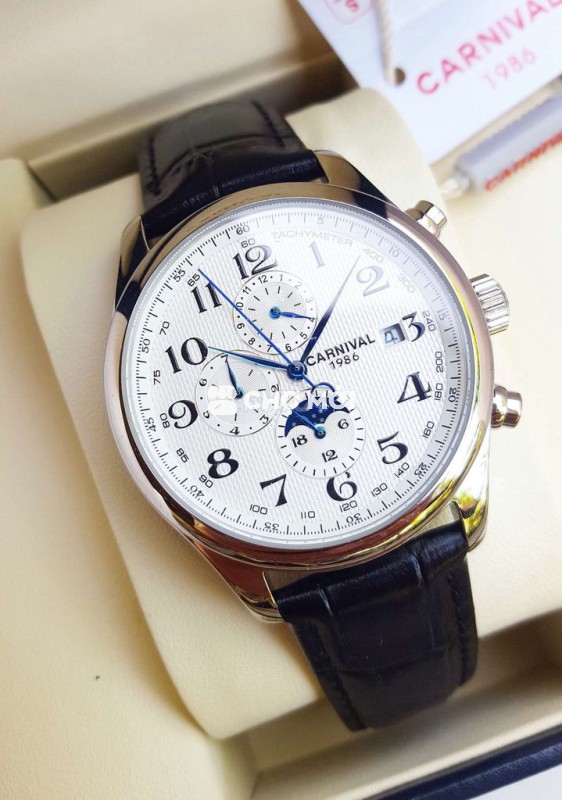 Đỉnh Cao Đồng Hồ Cơ | Carnival Moon Phase 6 Kim
