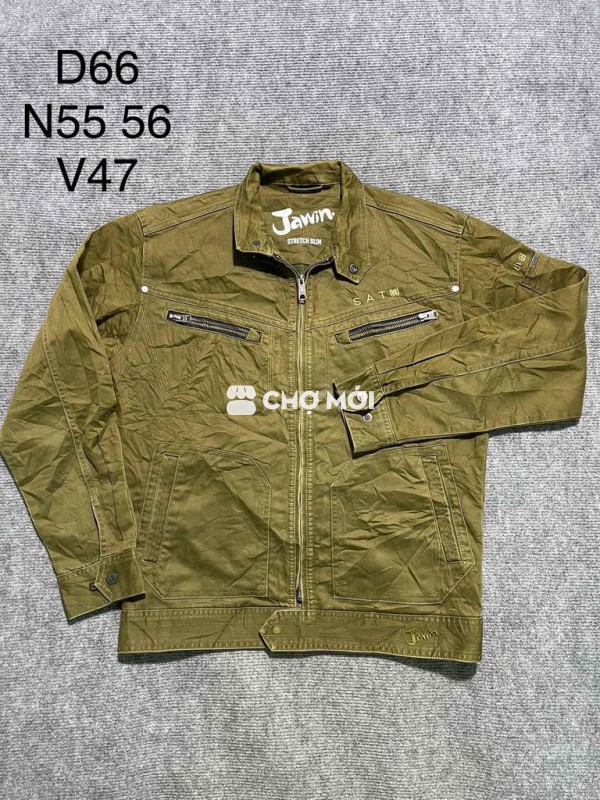 Khoác form bike màu ôliu cực đẹp