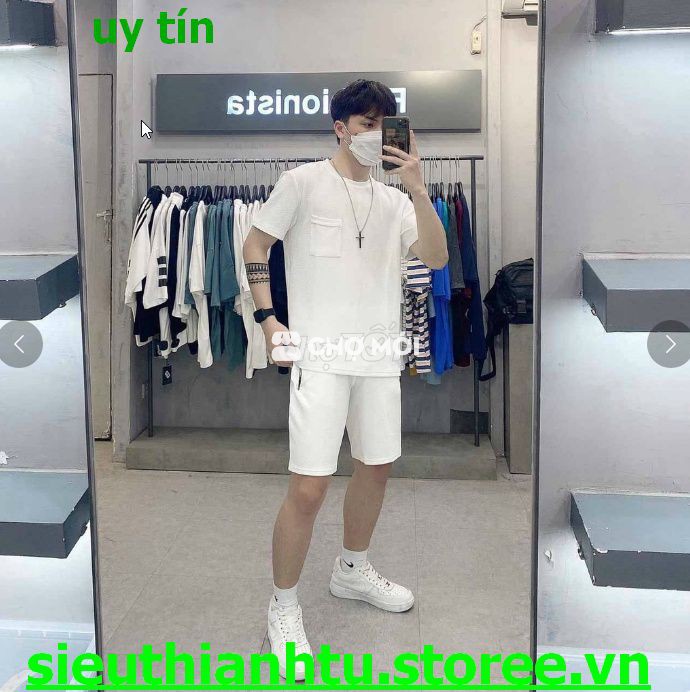 BỘ QUẦN ÁO CỘC TAY NAM CHẤT XỐP THÁI - CHIPXINHXK