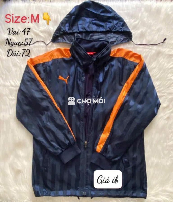 🍀 khoác PUMA đẹp 👉Size  M