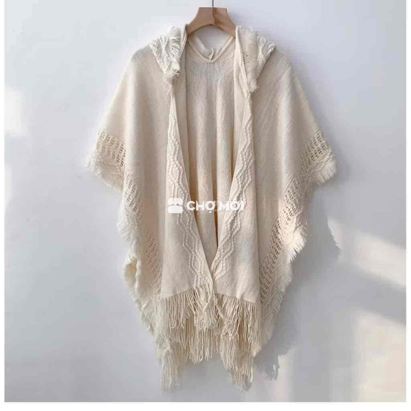 Áo choàng len ấm áp