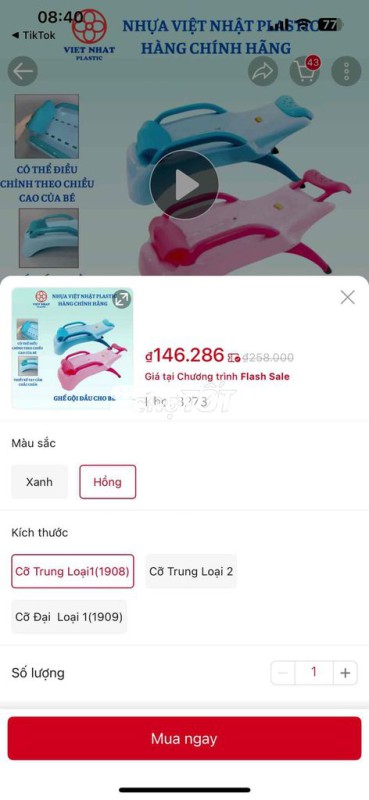 ghế gội đầu cho bé
