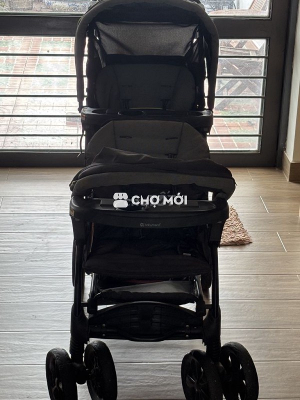Xe nôi đôi còn mới 90% hàng tốt
