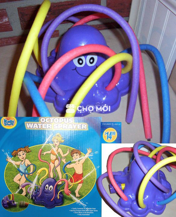 Đồ chơi bạch tuộc phun nước hiệu Kids Stuff Mỹ