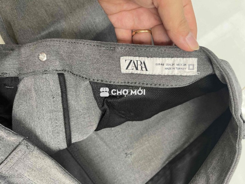 quần zara lông chuột