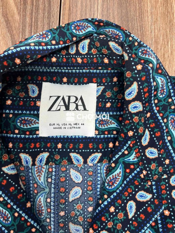 pass áo sơmi nam Zara sz XL fom đẹp lắm
