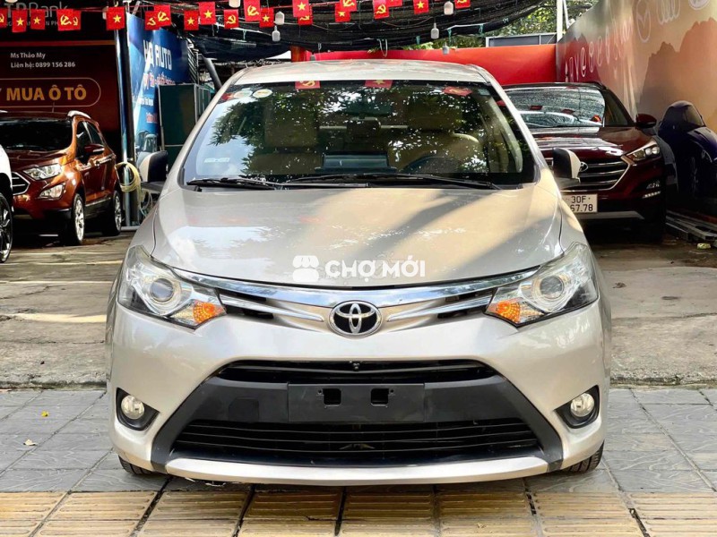 Toyota Vios 1.5G sx 2016 màu vàng cát đẹp