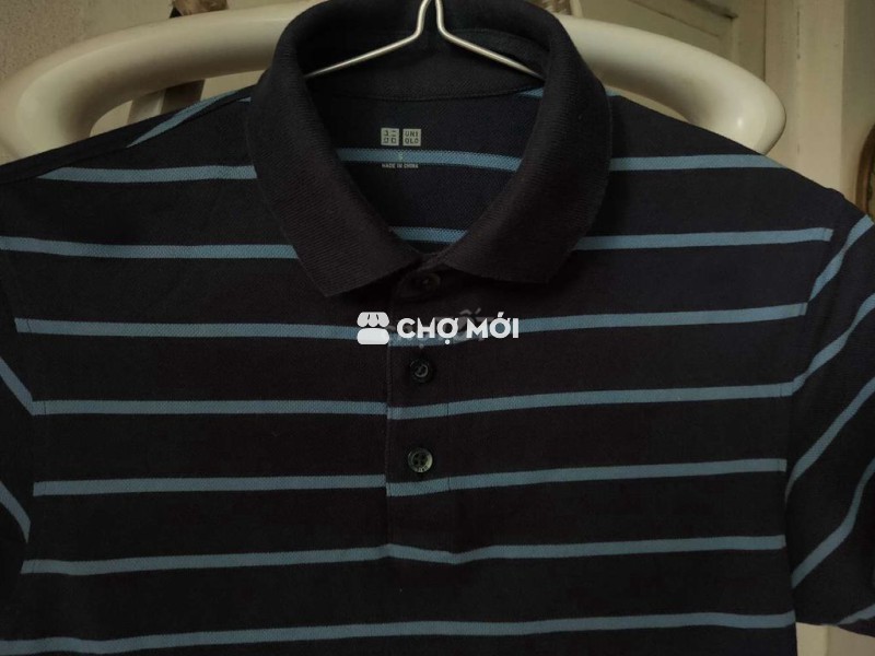 Polo kẻ ngang Uniqlo sz S