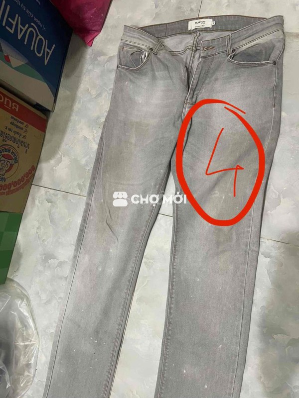 quần jean Burton of London size L