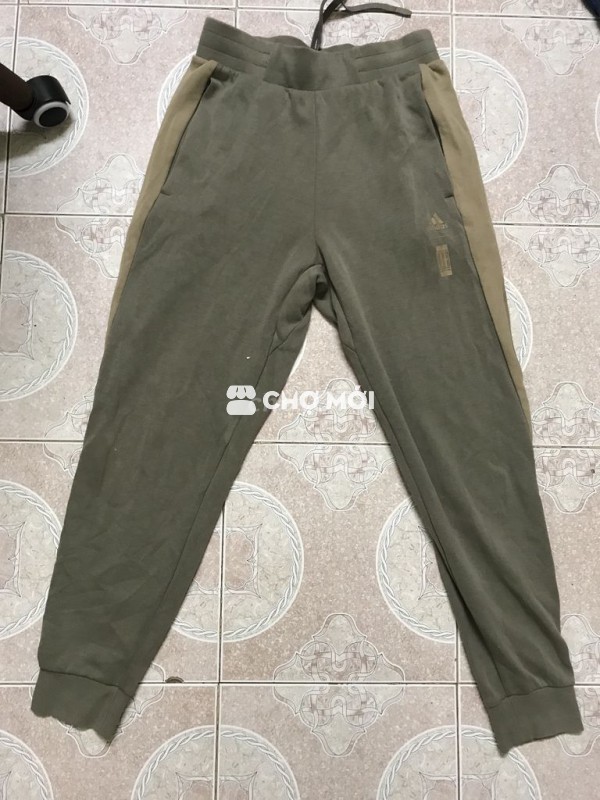 Quần nỉ joger adidas size S chính hãng