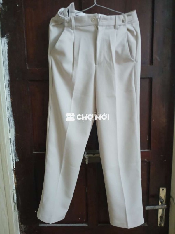 Quần Tây Nam Ống Suông Cạp Chun Sau