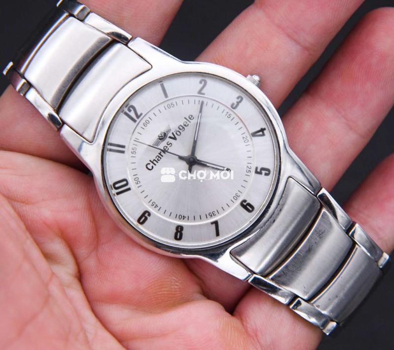 Đồng hồ Charles Vogele Siêu mỏng Chính hãng